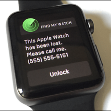 Что делать, если часы Apple Watch украли или они потерялись