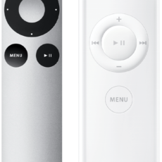 Как выполнить процедуру замены батарейки в пульте ДУ Apple Remote