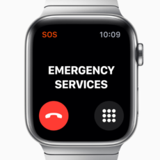 Об описании опции «Экстренный вызов – SOS» в часах Apple Watch