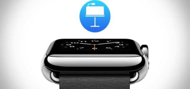 Особенности работы Keynote совместно с часами Apple Watch