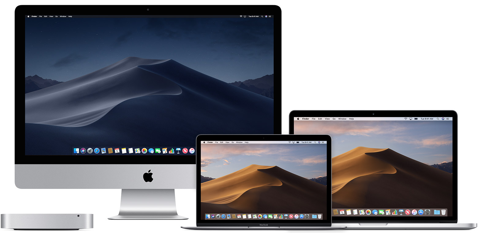 Процедура обновления операционной системы компьютера Mac до Mojave