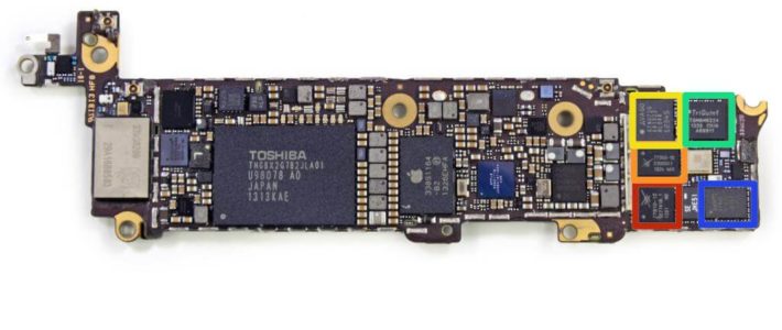 Замена контроллера питания на iPhone 5